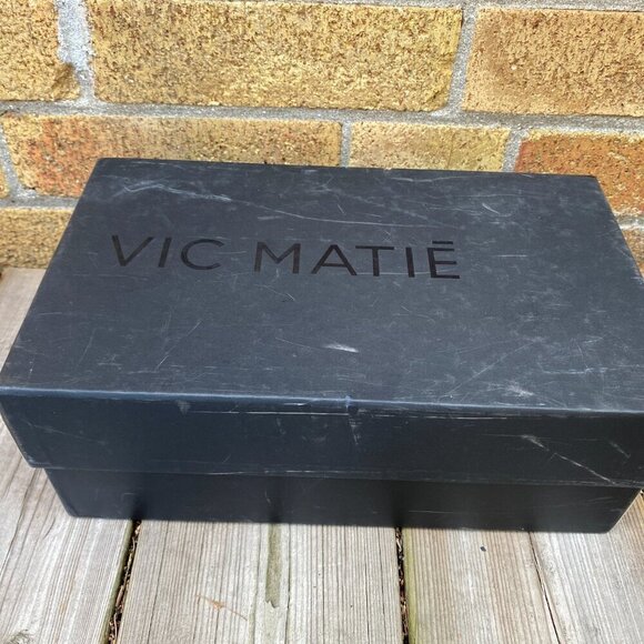 2009 Vic Matie Scarpa Nera Shoes Size 6.5 - Picture 2 of 15